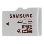 Samsung MB-MS4G - Carte mémoire flash (adaptateur microSDHC - SD inclus(e)) - 4 Go - Class 4 - micro SDHC