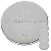 CR2430 Pile au lithium 3V 5 unités