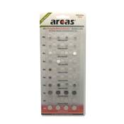 ARCAS Pack de 40 Piles Bouton AG1 à AG13