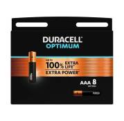 Duracell Optimum - Batterie 8 x AAA - Alcaline