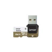 MicroSDXC 256 Go Professional UHS-II 1000x (150 MB/s) + lecteur de carte USB 3.0