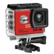Caméra sport SJCAM SJ5000X WiFi UHD 4K 24FPS Écran LCD grand angle de 2,0 pouces à 170 degrés rouge