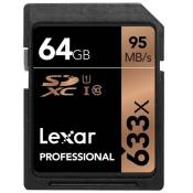 Lexar Pro Carte SDXC UHS-I 633x (16-512 Go)