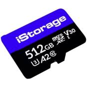 IStorage - Carte mémoire flash - 512 Go - A2 / Video Class V30 / UHS-I U3 / Class10 - micro SDXC
