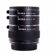 Kooka KK-S68A Kit de Tube d'extension pour Sony 12 mm Noir