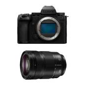 Panasonic appareil photo hybride lumix s5 mark II x + objectif 24 -105 mm f/4 macro ois