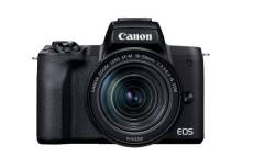 Appareil photo hybride Canon EOS M50 Mark II + EF-M 18-150mm f/3,5-6,3 IS STM noir