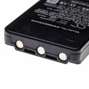 Vhbw Batterie remplacement pour Autec LPM01, LPM01LI, MHM03, R0BATT00E10A0 pour opérateur télécommande industrielle (500mAh, 3,6V, NiMH)