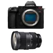 Panasonic appareil photo hybride lumix s5 mark II + objectif sigma 24-70