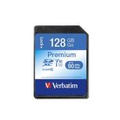 Verbatim Premium - Carte mémoire flash - 128 Go - UHS Class 1 / Class10 - 600x - SDXC UHS-I