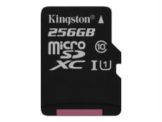 Kingston Canvas Select - Carte mémoire flash - 256 Go - UHS-I U1 / Class10 - microSDXC UHS-I