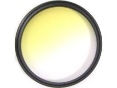 Bematik - filtre photo couleur dégradé jaune pour objectif 67 mm