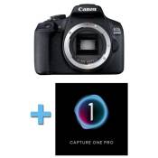 Canon appareil photo reflex eos 2000d nu + logiciel capture one pro