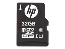 HP - Carte mémoire flash (adaptateur microSDHC - SD inclus(e)) - 32 Go - Class 10 - micro SDHC