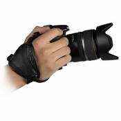 Kaavie - Dragonne / Poignée en cuir véritable pour appareil photo réflex (DSLR) - Grip-III- pour Sony Canon Nikon Fuji SLR Panasonic reflex Olympus