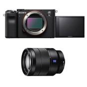 Sony appareil photo hybride alpha 7c noir + fe 24-70 f/4