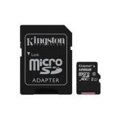 Kingston Canvas Select - Carte mémoire flash (adaptateur microSDXC vers SD inclus(e)) - 128 Go - UHS-I U1 / Class10 - microSDXC UHS-I