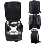 Accessoires pour Drone DJI Phantom 3S 3A 3SE 4A 4 4Pro sac à dos avec protection en mousse - noir