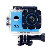 Caméra Étanche 4K Sport Ecran LCD 2' Pouces Option Slow Motion Wi-Fi HDMI Bleu + SD 8Go YONIS