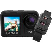 Lamax W9.1 Caméra sport 4K, avec trépied, étanche, accéléré, ralenti, résistant aux chocs, WiFi, double écran