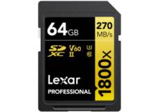 Lexar Professional Carte SD V60 Gold - 64Gb