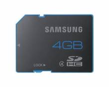 Samsung Standard MB-SS4GB - carte mémoire flash - 4 Go - SDHC