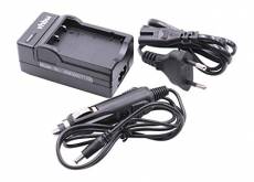 Vhbw Chargeur de Batterie Compatible avec Samsung SLB-1037, SLB-1137 Batterie Appareil Photo Digital, DSLR, Action cam