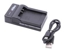 Vhbw Chargeur USB de batterie compatible avec Nikon CoolPix S31, S9400, S9500, S9700, A900 batterie appareil photo digital, DSLR, action cam