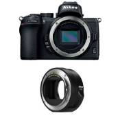 Nikon appareil photo hybride z50 nu + adaptateur ftz II