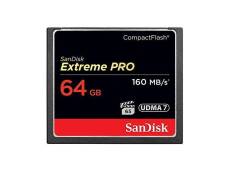 Sandisk sdcfxps-064g-x46 extreme pro carte mémoire compactflash udma7 64 go SDCFXPS-064G-X46