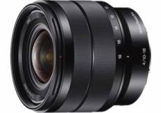 SONY 10-18 mm f/4 OSS noir monture Sony E objectif photo hybride