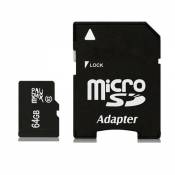 Carte Micro SD 64Go Sdxc Classe 10 Transfert de Fichier Rapide Adaptateur Fourni YONIS