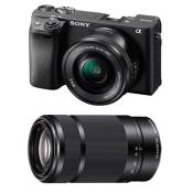 Sony appareil photo hybride alpha 6400 noir + 16-50 + 55-210