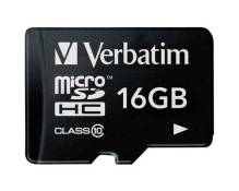 Verbatim - Carte mémoire flash - 16 Go - Class 10 - micro SDHC