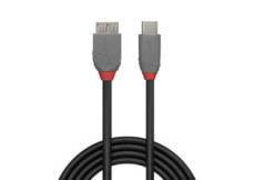 Lindy Câble USB 3.2 Type C vers Micro-B Cable. 5Gbit/s. Anthra Line. 3m