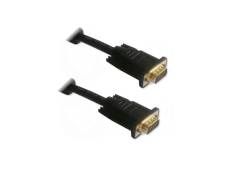 Lineaire câble vga mâle / mâle - connecteurs dorés - 10m