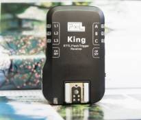 Khalia-foto "king" profi e-tTL «récepteur sans-fil avec la fonction wake-up &groupement-fonction pour canon eOS dSLR's et flashs.