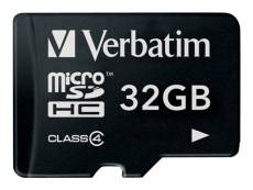 Verbatim - Carte mémoire flash - 32 Go - micro SDHC
