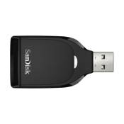 Lecteur de cartes USB 3.0 pour cartes SD UHS-I, Noir