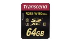 Transcend Ultimate series - Carte mémoire flash - 64 Go - UHS Class 3 / Class10 - SDXC UHS-II