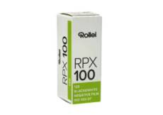 Rollei RPX 100 film noir & blanc 120