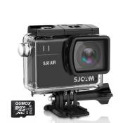 SJCAM SJ8 Air Action Cam Caméra sport 2.33 écran tactile 1296P 30FPS étanche 30M 64Go microSD incluse