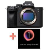 Sony appareil photo hybride alpha 7 iv + logiciel capture one pro