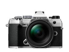 Appareil photo hybride OM System OM-5 Argent + Objectif ED 12-45mm f/4 PRO