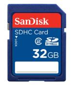 SanDisk Carte mémoire Blue Line SDHC 32 Go Class2