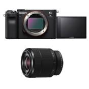 Sony appareil photo hybride alpha 7c noir + fe 28-70