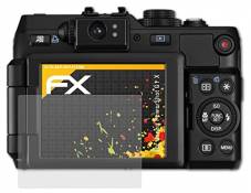 AtFoliX Protecteur d'écran Compatible avec Canon PowerShot G1 X Film Protection d'écran, antiréfléchissant et Absorbant Les Chocs FX Film Protecteur (