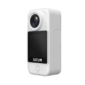 Caméra sport SJCAM C300 POCKET blanc 4K 30FPS 20MP 154° grand angle stabilisation d'image 6 axes