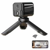 Generic Mini caméra espion sans fil WiFi - 1080P Nanny Cam avec application pour téléphone portable, petite caméra de sécurité s