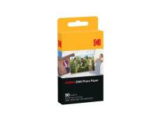 Kodak - papier zink 2 x 3 pack de 50 feuilles pour appareil printomatic - papier premium - couleurs vives hd - anti-bavures KOD0840102190335